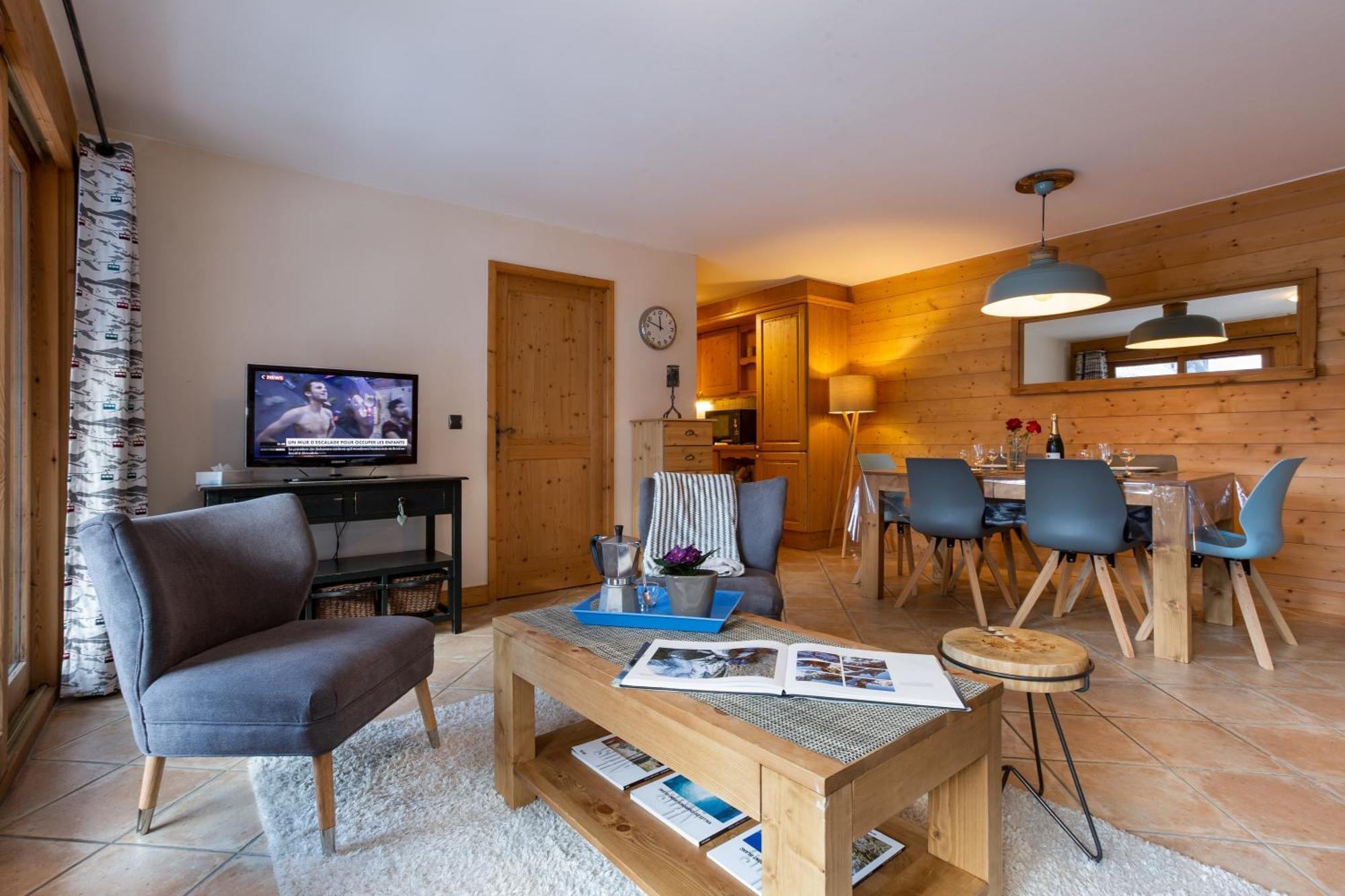 Appartement Belle Vue - Happy Rentals Шамони Экстерьер фото